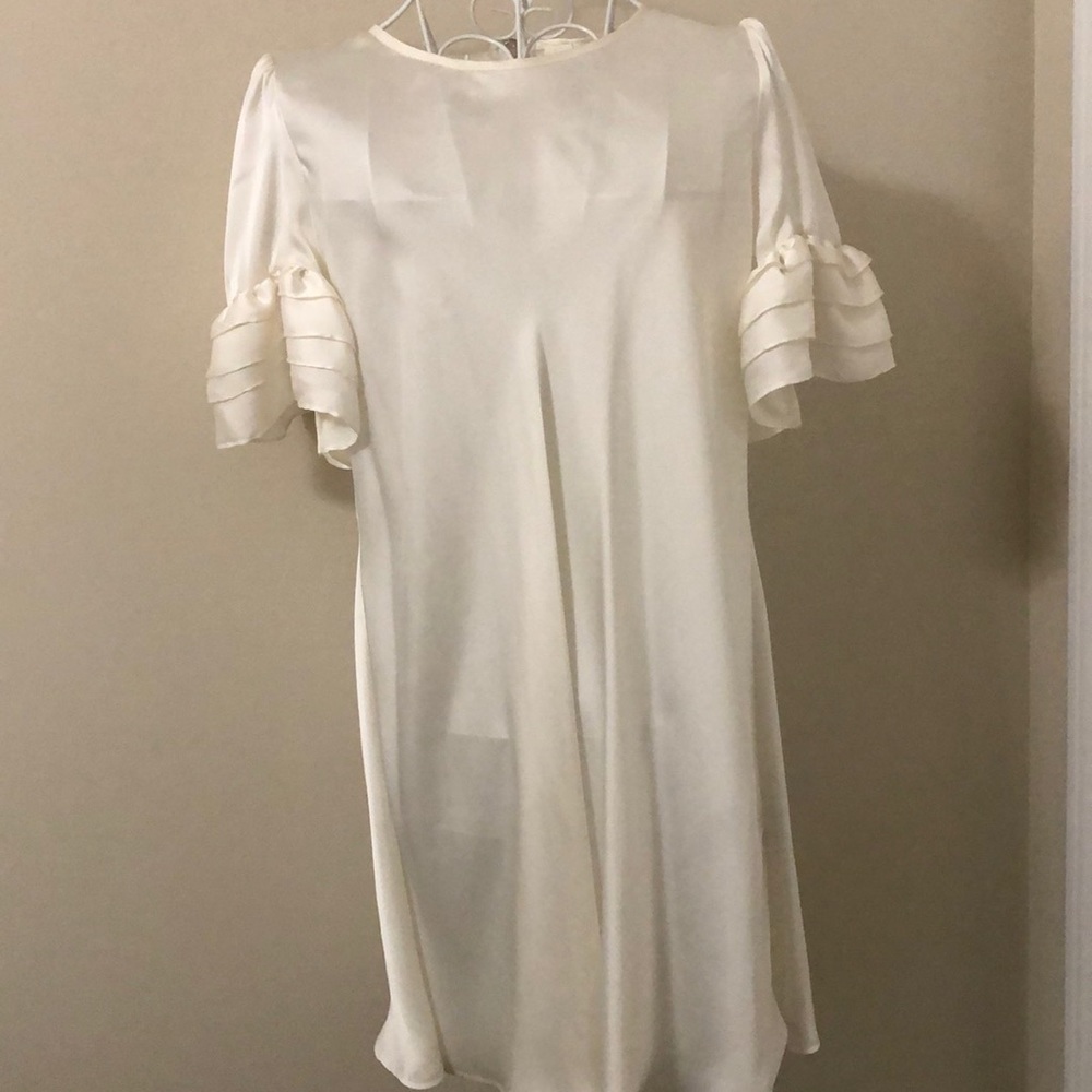 Ivory Silky Dress